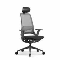Chaise de bureau ergonomique de luxe à dossier haut, soutien lombaire réglable, appui-tête, accoudoirs, verrouillage d'inclinaison pivotant, plusieurs couleurs, coussin doux