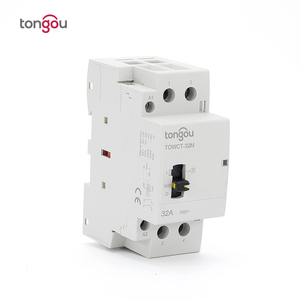 TONGO 2P Manuelles magnetisches Haushalts schütz Din Rail AC-Kontakte 110V 230V Hauptstrom kreis 2NO 1NO 1NC 2NC Din Rail 32A 40A 63A - Product Image 1