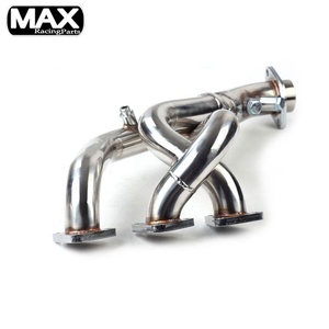 Para BMW E46 M3 01-06 motor Auto silenciador fabricante nueva condición escape tubo bajante Kit Turbo coche acero inoxidable - Product Image 4