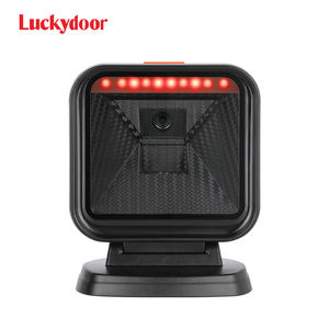 Lector de código QR con cable USB 2d Luckydoor, escáner de código de barras de escritorio con buen precio - Product Image 2