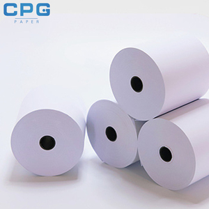 High Quality Thermal Till Roll ATM/POS Ultrasound Thermal <b>Paper</b> 57x40 mm 80x80 mm Thermal Receipt <b>Paper</b> Roll - Product Image 4