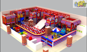 British Style Indoor Playground Equipment Fashion Kids Slides <strong>Uk</strong> Theme Bristh Theme Indoor Playground - Product Image 5