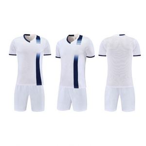 Wholesale 100% Polyester 2026 Unisex Adult Plus Size Retro Soccer Jersey-Custom Logo Quick Dry Breathable <b>Navy</b> Sport Training - Product Image 5