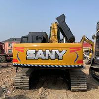 Excavatrice d'occasion Sany SY215C-Pro avec des performances fiables pour les travaux de démolition en carrière, les terrassements et les projets de construction