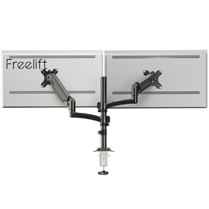 13-32 inci lengan Monitor ganda pasang, dua Lengan dudukan Monitor ganda dapat disesuaikan - Product Image 1