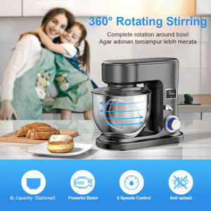 <span class=keywords><strong>Robot</strong></span> de <span class=keywords><strong>cuisine</strong></span> best-seller, pétrin à pâte pour gâteaux, bol mélangeur en acier inoxydable, batteur sur socle - Product Image 3