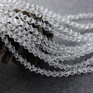 JC crystal – perles de verre transparentes à facettes en vrac, perles <span class=keywords><strong>bicone</strong></span> pour vêtements et bijoux, perles de cristal <span class=keywords><strong>bicone</strong></span> de 4mm - Product Image 4