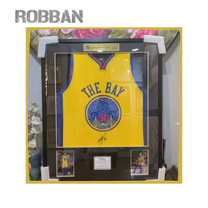 Fußballtrikot Fußball-Autogramm NFL-Trekot MLB Messi Baseball-Autogrammtrikot für Robban