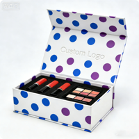 Fabricant d'impression, logo personnalisé, impression quadricolore, papier artistique carré avec dorure à chaud, biodégradable, magnétique, crème pour le visage, soin de la peau