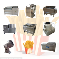 Fabriek Gebakken Frieten Making Machine Krokante Chips Making Apparatuur