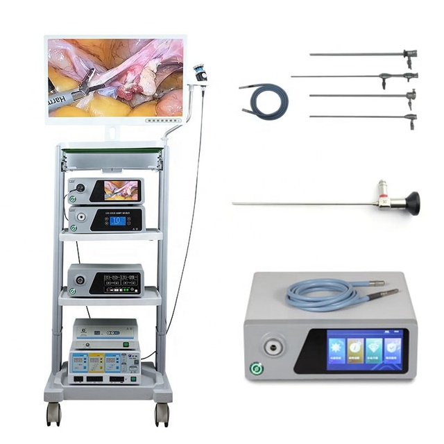 Surgical 4K Laparoscopic Endoscope Camera System Endoscopy Tower