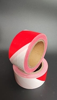 Ruban de signalisation en nylon double face imprimé sur mesure, non adhésif, conforme à la norme OSHA 1910.144, marquage de barrière de sécurité extérieure HASUC HAS-WT2