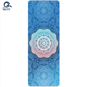 Estera de yute antideslizante de goma para yoga - Product Image 1