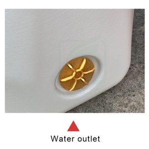 Barrière de sécurité routière en PEHD rouge, remplie d'eau, pour la sécurité des voies publiques - Product Image 6