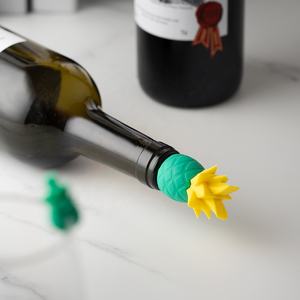 Autocollants en silicone pour <span class=keywords><strong>bouchon</strong></span> de <span class=keywords><strong>vin</strong></span> Séparateurs de verre à <span class=keywords><strong>vin</strong></span> Dispositifs d'étiquettes pour ananas Bâtons de <span class=keywords><strong>vin</strong></span> de fête Bouchons de bouteilles en silicone - Product Image 4