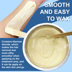 मजबूत पकड़ 500g ब्राजील के बालों को हटाने के लिए मुश्किल थोक मोम सेम शरीर वैक्सिंग - Product Image 4