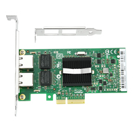 Carte réseau serveur Gigabit double port Intel 82571, carte adaptateur Ethernet PCIe X4 pour serveur de bureau