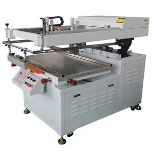 Semi-Automatic High-Speed Oblique Arm Silk Screen Press Vacuum <b>Table</b> Multicolor New Condition Motor Driving Label Printer Farm - Product Image 6