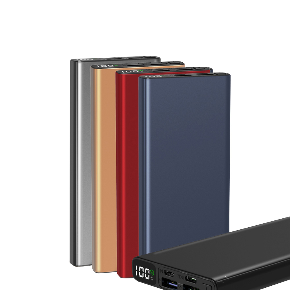 сплав PD Быстрая Зарядка Внешний аккумулятор 10000Mah Мобильный телефон внешний аккумулятор