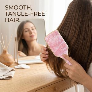Cepillo Desenredante de Alta Gama con Láser y Parches de Moda para Masaje Capilar en Salón y Uso Doméstico - Product Image 4