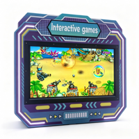 Machine de jeu de course cycliste interactive pour 3 joueurs, équipement de fitness et d'arcade pour aire de jeux intérieure et salle d'étude