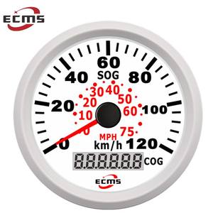 3-3/8'' (85mm) Marine GPS Speedometer Odometer <strong>120KMH</strong> 75MPH With Backlight 12V/24V - Product Image 6