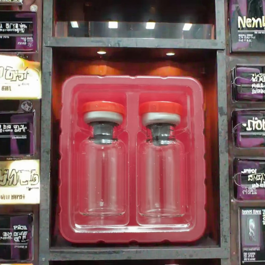 plastic 3ml vial tray