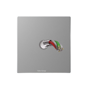 Panel Táctil de PC con Aspecto de Cuero, Accesorios Eléctricos, Enchufe Estándar Británico de 220V 10A, Tomacorriente de Pared, IP27 - Product Image 3