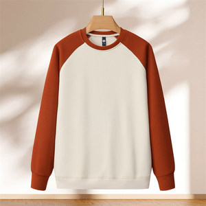 Sudadera Unisex de Cuello Redondo y Manga Raglán, Gruesa, de Poliéster, para Trabajo, con Logotipo Personalizado, para Otoño - Product Image 4