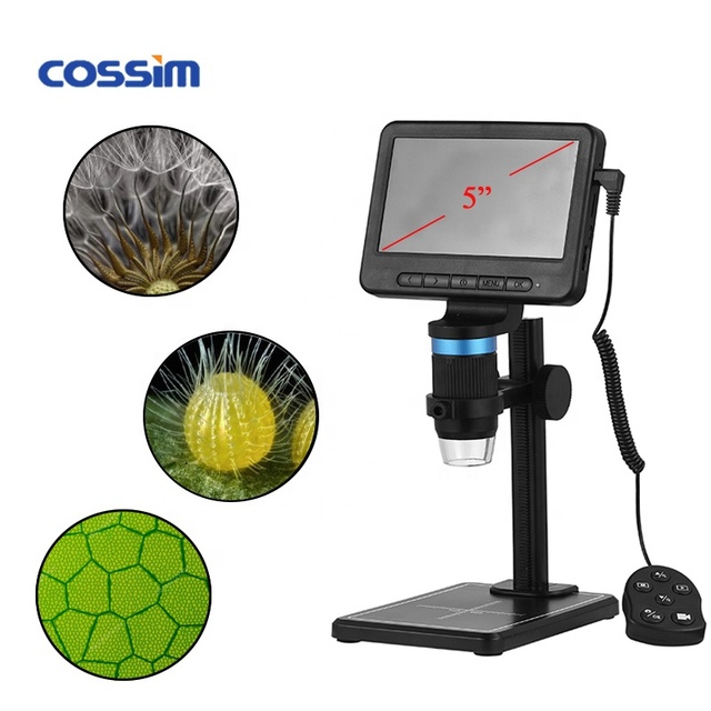 1000X 5inch 1080P HD LCD Wireless WIFI USB Digital Microscope for Testing and Inspection