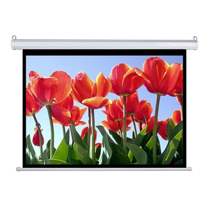 72-inch Điện cơ giới 4k chống ánh sáng PVC màn hình tinh thể cho rạp hát tại nhà Rạp chiếu phim chiếu 16:9 định dạng 4K độ phân giải - Product Image 6