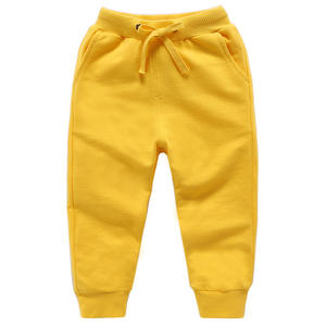 Pantalons unis pour bébés garçons et filles de 1 à 10 ans, vêtements pour enfants, RTS automne - Product Image 3