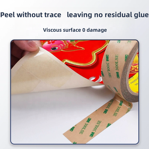 Lớn CuộN Polyester trong suốt hai mặt băng chống nước & bền chết cắt dính sticker cho trang trí - Product Image 4