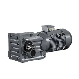 K Series elevator Helical bevel Gearbox Reduction gearbox with solid shaft