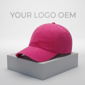 Casquettes de Baseball Respirantes à Séchage Rapide 100% Coton à 6 Panneaux avec Logo Personnalisé, Chapeaux de Papa Couleur Unie pour Sports de Plein Air et <span class=keywords><strong>Golf</strong></span> – Vente en Gros - Product Image 1