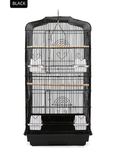 Papağan atiatiels Conures Parakeets Lovebirds Budgie Finch küçük hayvan büyük tel örgü için kuş kafesi ve ev sürdürülebilir - Product Image 4