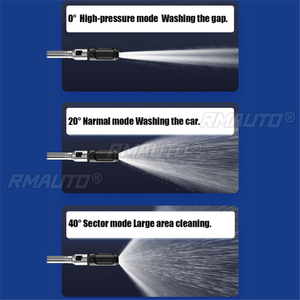 เครื่องฉีดน้ำแรงดันสูงไร้สาย 45 บาร์ 240 วัตต์ สำหรับล้างรถยนต์ แบบพกพา ใช้กับ Makit - Product Image 4