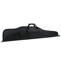 Sac à dos noir personnalisé pour équipement de sport de plein air, sac de transport rembourré pour fusil, étui long pour produits de chasse