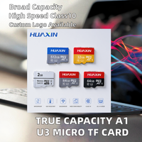 Taiwan Chip TF-Karte Echte Kapazität A1 U3 Geschwindigkeit Bulk 16GB bis 128GB Speicher-SD-Karte Kunststoffmaterial