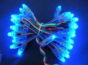 Módulo de Píxeles LED RGB Programables WS2811 DC5V, Píxeles de Bala a Todo Color, Resistentes al Agua IP68, para Árboles Luminosos - Product Image 1