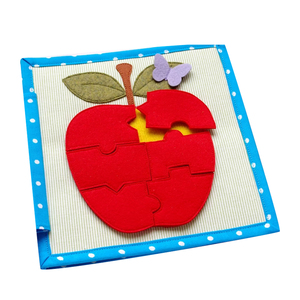 <span class=keywords><strong>Livre</strong></span> d'activités Montessori en feutre pour enfants et tout-petits, jouet éducatif silencieux pour l'apprentissage précoce - Product Image 3