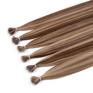 Jasmine Beauty 100% Virgin Remy Human Hair Nano Ring Hair Extensions Invisible Nano Beads Double Drawn Cuticle Aligned Wholesale - Product Image 5