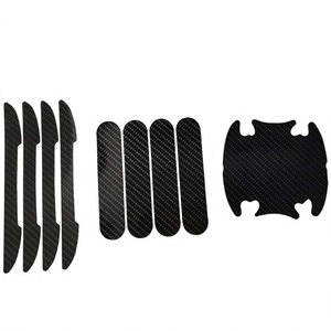 Autocollant de protection anti-collision en fibre de carbone <span class=keywords><strong>K5D</strong></span>, imperméable, anti-rayures, acrylique, simple face, pour voitures universelles, utilisation de masquage - Product Image 1