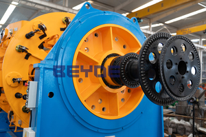 <span class=keywords><strong>Beyde</strong></span> LJJ630/1 + 18 630 Tipo 18 Carretes Equipo de fabricación de cables de trenzado planetario Máquina de fabricación de cables de alimentación - Product Image 5