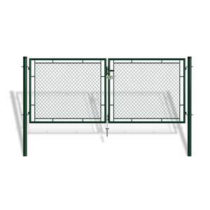 Puerta de esgrima de cadena de malla de alambre de jardín/Patio resistente de calidad de Venta caliente de <span class=keywords><strong>3x2</strong></span> m - Product Image 6