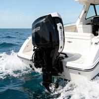 Motores marinos comerciales Hidea para embarcaciones, motor fueraborda EFI de 4 tiempos y 200 hp para pesca en alta mar y yates