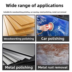 Sander pneumatique Taiwan Prima de 5 pouces, tête de ponçage à sec, machine à poncer, polissage à l'air pour voitures, polisseuse pour voitures - Product Image 2