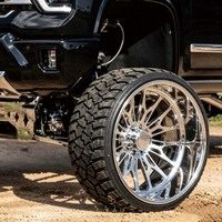Rines Forjados Estilo H para Camionetas, 20 22 24 26 28 Pulgadas, 6*139.7 6*135 8*170 8*180 8*165.1 5*127, Cóncavos Profundos para Colorado Canyon