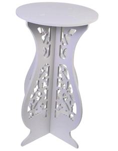 Producto exclusivo, parte superior redonda <span class=keywords><strong>de</strong></span> madera <span class=keywords><strong>con</strong></span> patas <span class=keywords><strong>de</strong></span> diseñador, mesa auxiliar, sala <span class=keywords><strong>de</strong></span> estar, estante <span class=keywords><strong>de</strong></span> flores decorativo para el hogar - Product Image 1