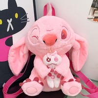 Nouveau Sac à Dos en Peluche Stitch pour Bébé, Sac à Bandoulière, Poupée de Machine à Griffes, Sac Fourre-tout Dessin Animé, Sac Bandoulière, Cadeau pour Couple, Vente Chaude en Gros